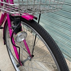 26㌅安全整備士組立てリサイクル自転車の画像