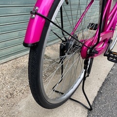 26㌅安全整備士組立てリサイクル自転車の画像