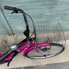 26㌅安全整備士組立てリサイクル自転車の画像