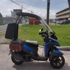 ヤマハ トリシティ155cc  普通免許！ノーヘル、トライク車両の画像