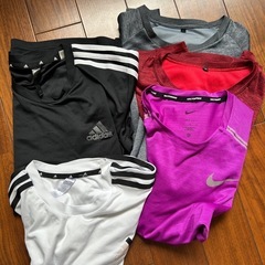 adidas・NIKE・ノーブランド・Tシャツ5枚の画像