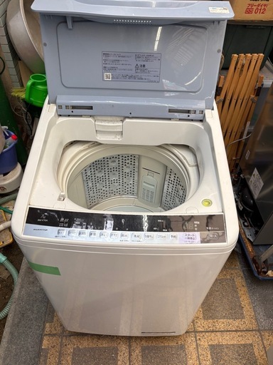 配達可能　日立　7kg 洗濯機　美品　2016年式