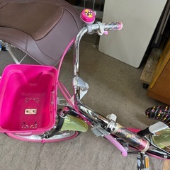 18インチ 子ども用　自転車　補助輪付き の画像