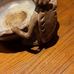メダカ鉢　カッパの見守りの画像