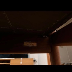 日進木工　グロウ ハイバックソファ　GROW グレー　ウォルナットの画像