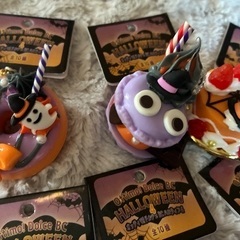 ハロウィンキーホルダー6個セットの画像