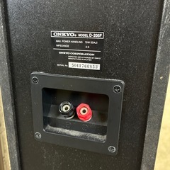 ONKYOスピーカー　トールボーイスピーカー D-205Fの画像
