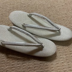 【未使用】長期保管品草履2足セット成人式留袖の画像