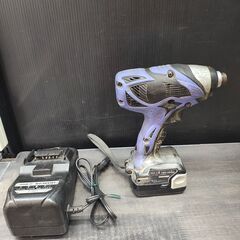【中古】日立　コードレスインパクトドライバ　FWH14DSAL　充電器、バッテリ14.4V×1付き【ハンズクラフト熊本けやき通り店】【店頭取引限定】の画像