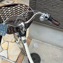 🌈大容量8.9Ah！Panasonic　ビビ　26インチ　電動自転車　電動アシスト自転車 9123の画像
