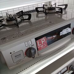★ジモティ割あり★ リンナイ ガステーブル　LPガス用 RT34NJH7SA  24年製 動作確認／クリーニング済み TK6485【リユースのサカイつくば店】の画像