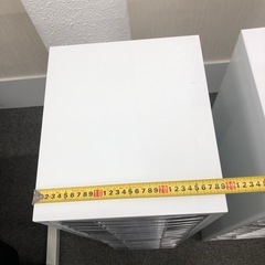 【2個セット】A4多段レターケース
 書類ケース（引き取り限定）の画像