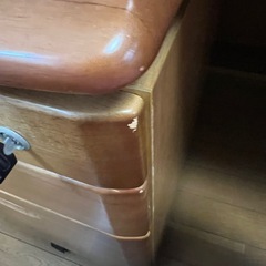 学習机とイスのセット売りの画像