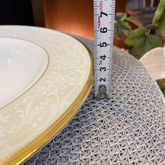【愛品倶楽部柏店】Noritake  ノリタケ  ホワイトパレス   27.5cm   ディナープレート  高級の画像