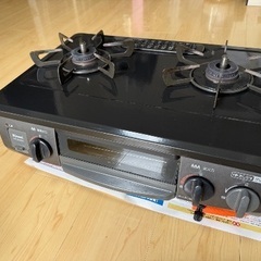 【9/27.9/28引取り】リンナイ ガスコンロ 2口 LPガス...