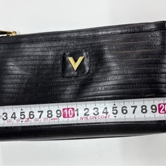 MARIO VALENTINO ポーチ ブラック レザーの画像