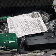 HiKOKI ハイコーキ G3610DC2XPCBZ ディスクグラインダ 未使用品 バッテリ18-36V二個/充電器 100mm 【ハンズクラフト宜野湾店】の画像
