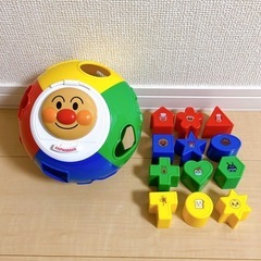 【美品】アンパンマン　育脳まるまるパズル　　の画像