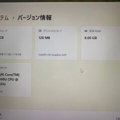 Panasonic Let's note CS6　フォトショップ等 office 2021の画像
