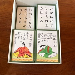 百人一首 カセット付きの画像