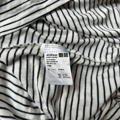 ユニクロエアリズム半袖ロングTシャツ・長袖ロングトレーナーの画像