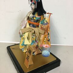 A3705　日本人形　舞踊人形　昭和レトロ　インテリア　置物　和風の画像