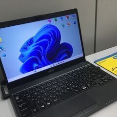 🍀【美品】超軽量・超高速ノートパソコン「FUJITSU」win11・office2021 管理No3-4の画像