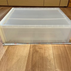無印良品 PPクローゼットケース小引き出し底に割れ有の画像