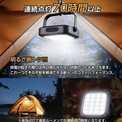 新品未使用　LEDランタンの画像