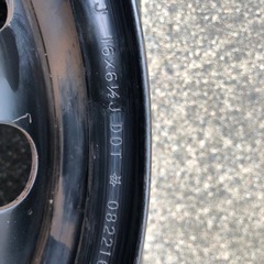 アクセラ　スチールホイール4本の画像