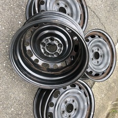 アクセラ　スチールホイール4本の画像