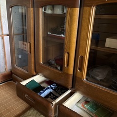 木製　収納家具の画像