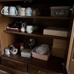 木製　収納家具の画像