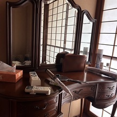 〇円　あげます　ドレッサー　鏡台の画像