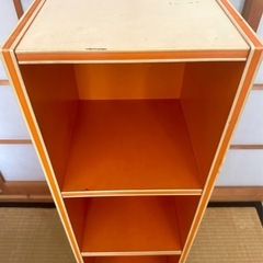 昭和レトロ収納ラックの画像