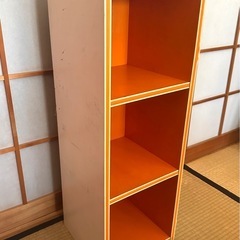 昭和レトロ収納ラックの画像