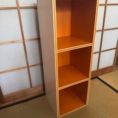 昭和レトロ収納ラックの画像