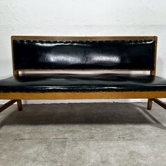 『ヴィンテージ家具』長椅子 ベンチソファ ベンチ ソファ 椅子 イス 2P 2シーター ヴィンテージ ヴィンテージ RWso79の画像
