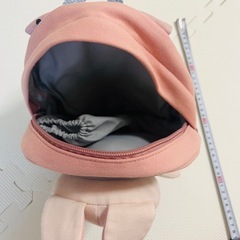 moimoln ウサギのぬいぐるみ付きリュックの画像