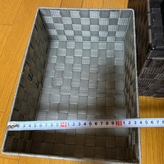 収納ケース3つセットの画像