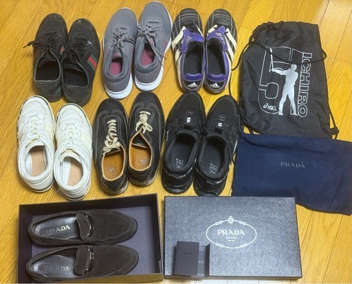 スニーカーセット ヴィトン プラダ グッチ ナイキ エルメス バランスコア アディダス