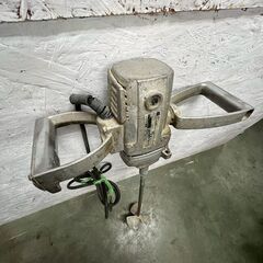 【東芝】 電動ミキサー パワーミックス PM-220B 攪拌機 パワーミキサー マゼラー 電動工具 動作確認済み A0371の画像
