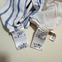 petit main Tシャツ80サイズ2枚＋おまけ帽子セットの画像