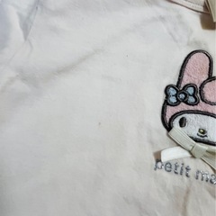petit main Tシャツ80サイズ2枚＋おまけ帽子セットの画像