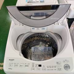【愛品倶楽部柏店】 SHARP シャープ 2022年製 8.0kg 全自動洗濯機 ES-GV8Fの画像