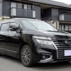 即乗りＯＫ 4WD エルグランド 1オーナー 後期 ナビ フルセグTV Bluetooth フリップダウンモニター バックモニター 両側パワスラ パワーバックドア インテリキー クルコン LEDライト ETCの画像