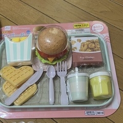【中古】おままごとハンバーガーなどの画像