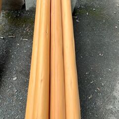 丸く細長い木　一本300円～の画像