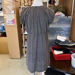 K2509-148 STRA ワンピース ブラウン Mサイズ ほつれ汚れ有りの画像