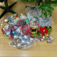 クリスマスツリーセット　2個　無料の画像